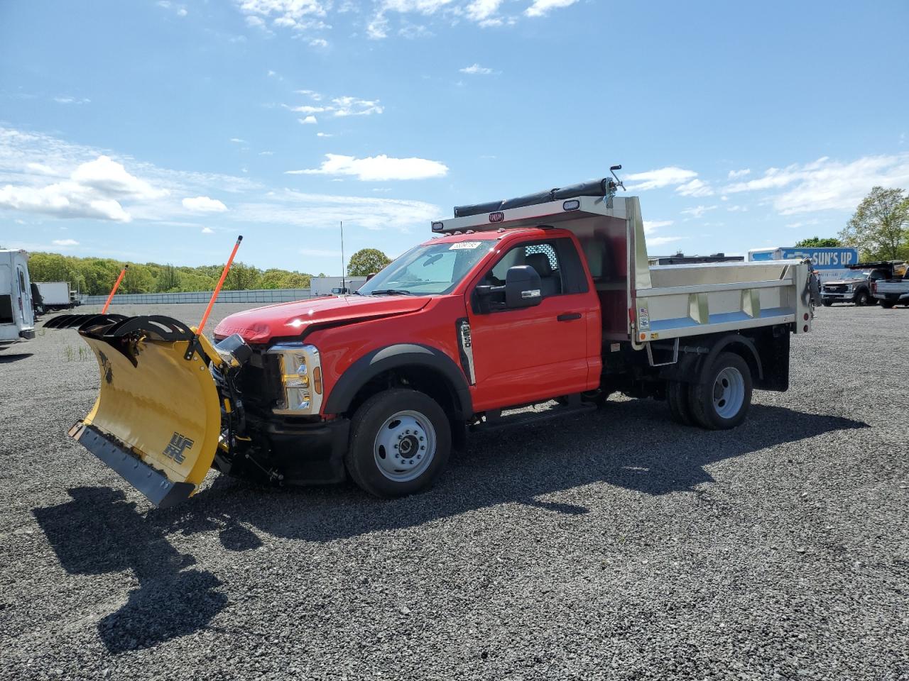 2024 Ford F550 VIN 1FDUF5HN8RDA25596 COPART salvage auction — Front End, MA - CERT OF TITLE-SALVAGE, sold $32,500 on 2025-06-25 (photo 1)