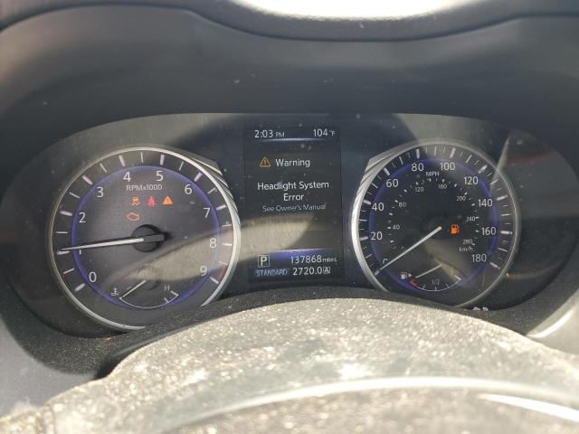 2015 Infiniti Q50 VIN JN1BV7AP8FM359101 COPART salvage auction — FRONT END, Fl - Certificate Of Destruction, sold $1,400 on 2026-07-07 (photo 9)