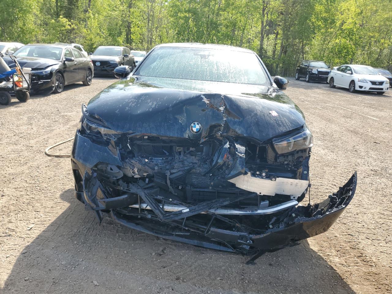 2024 BMW 5 Series VIN WBA53FJ08RCS39500 COPART salvage auction — Front End, ON - PERMIT SALVAGE, sold $44,000 on 2025-09-18 (photo 5)