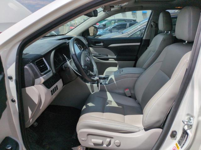 2016 Toyota Highlander VIN 5TDJKRFH3GS348995 COPART salvage auction — FRONT END, Nm - Cert Of Title-Salvage, sold $8,700 on 2026-07-13 (photo 7)