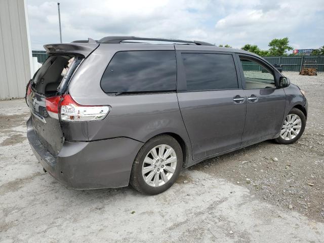 2011 Toyota Sienna VIN 5TDYK3DC1BS166482 COPART salvage auction — FRONT END, Il - Salvage Certificate, sold $1,350 on 2026-07-06 (photo 3)