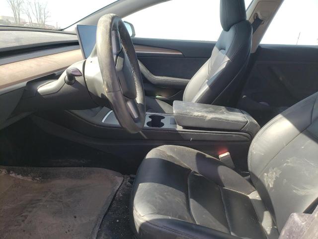 2023 Tesla Model 3 VIN 5YJ3E1EA3PF397821 COPART salvage auction — FRONT END, Qc - Gravement Accidente, sold $9,000 on 2026-07-07 (photo 7)