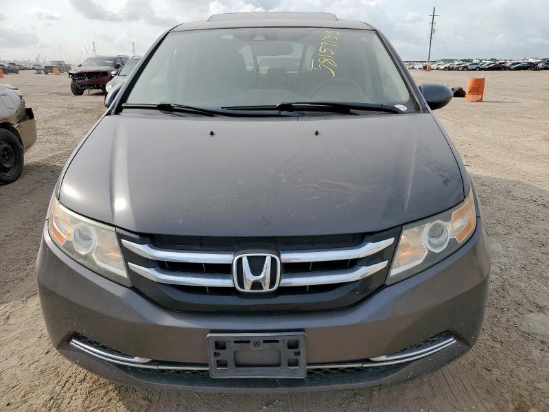 2015 Honda Odyssey VIN 5FNRL5H67FB046343 COPART salvage auction — SIDE, TX - SALVAGE VEHICLE TITLE, sold $1,750 on 2026-07-02 (photo 5)