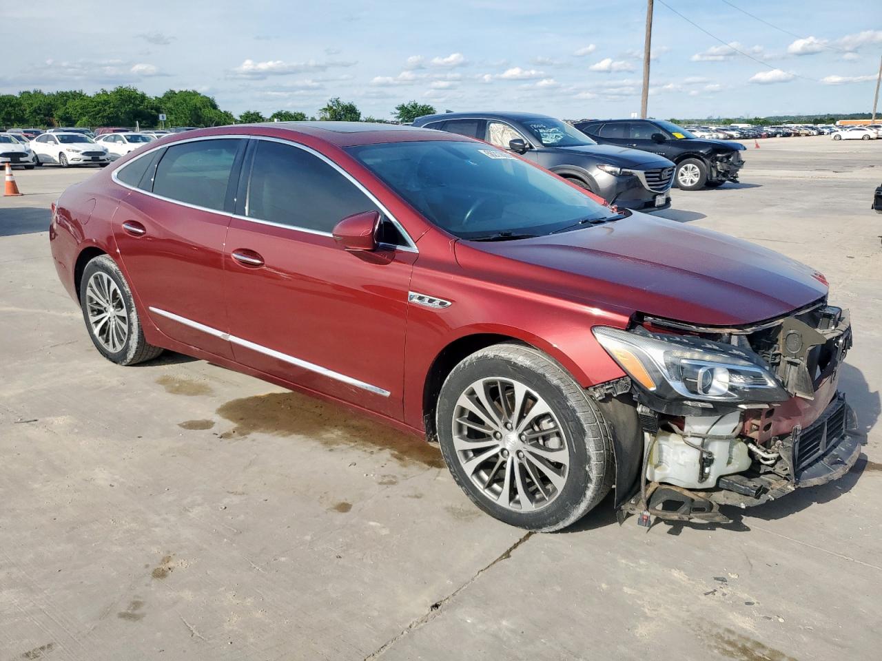 2017 Buick LaCrosse VIN 1G4ZP5SS2HU199891 COPART salvage auction — Front End, TX - CERTIFICATE OF TITLE, sold $4,450 on 2026-06-25 (photo 4)