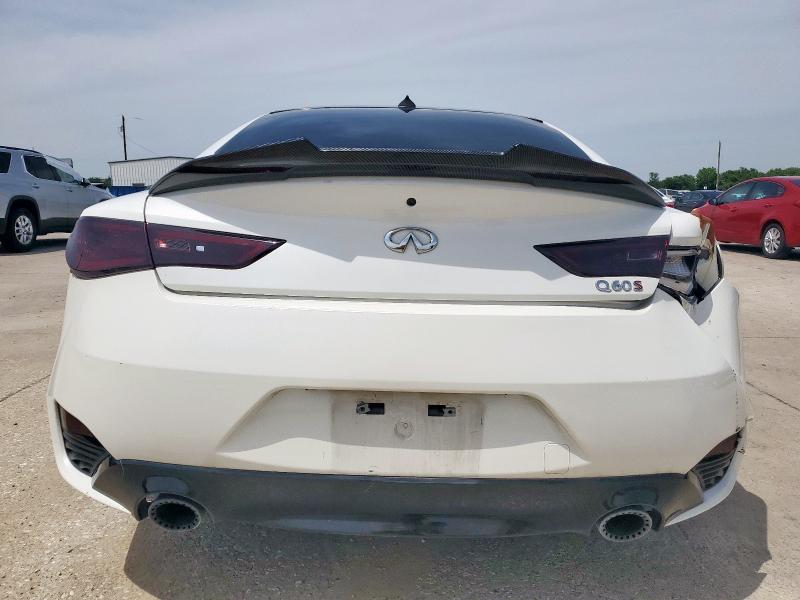 2017 Infiniti Q60 VIN JN1FV7EK3HM610934 COPART salvage auction — REAR END, Tx - Salvage Vehicle Title, sold $7,300 on 2026-07-23 (photo 6)