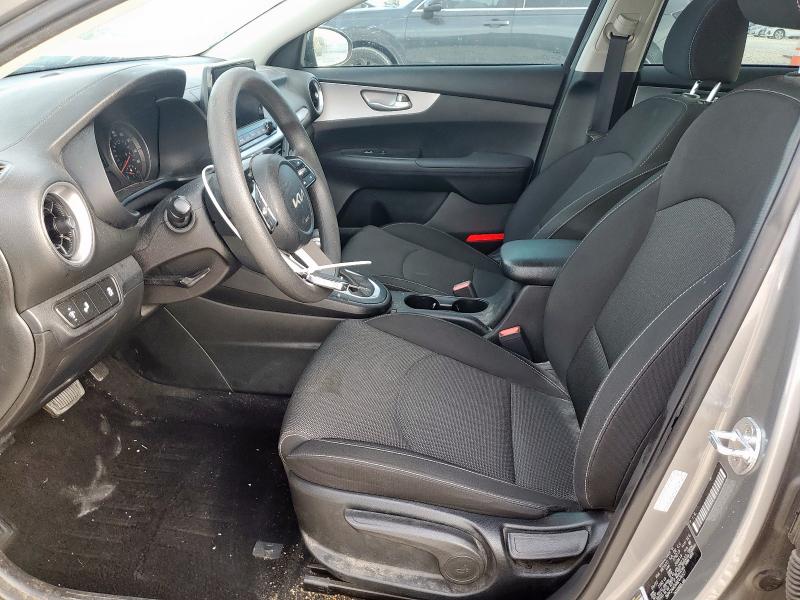 2022 Kia Forte VIN 3KPF24AD6NE478127 COPART salvage auction — FRONT END, Tx - Certificate Of Title, sold $3,300 on 2026-07-02 (photo 7)