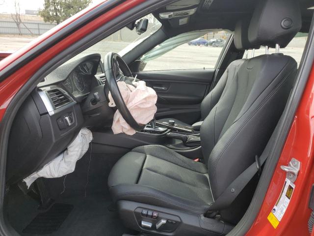 2016 BMW 3 series VIN WBA8E1G58GNT37537 COPART salvage auction — ALL OVER, CA - SALVAGE CERTIFICATE, sold $950 on 2026-08-11 (photo 7)