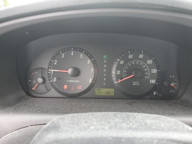 2006 Hyundai Elantra VIN KMHDN46D36U272186 COPART salvage auction — FRONT END, Nj - Cert Of Title-Salvage, sold $825 on 2026-07-28 (photo 9)