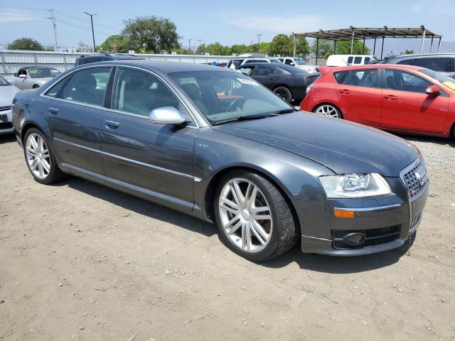 2007 Audi S8 VIN WAUPN44E77N010645 COPART salvage auction — WATER/FLOOD, Ca - Salvage Certificate, sold $2,200 on 2026-07-10 (photo 4)
