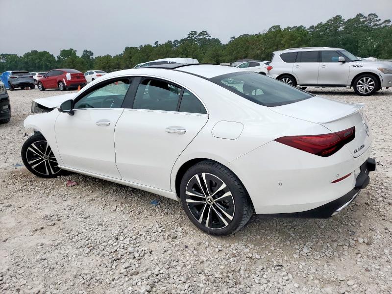 2025 Mercedes-benz Cla-class VIN W1K5J4GB0SN481638 COPART salvage auction — FRONT END, Tx - Certificate Of Title, sold $500 on 2026-07-28 (photo 2)