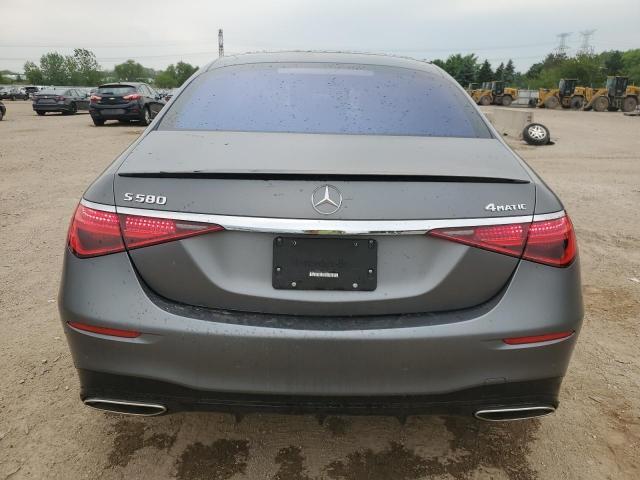 2022 Mercedes-benz S class VIN W1K6G7GB6NA118163 COPART salvage auction — FRONT END, Mt - Salvage Certificate Of A Vehic, sold $32,000 on 2026-07-14 (photo 6)