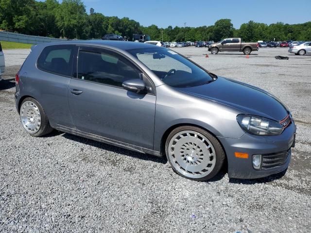2013 Volkswagen Gti VIN WVWED7AJ1DW123206 COPART salvage auction — SIDE, Salvage Title, sold $175 on 2026-08-19 (photo 4)