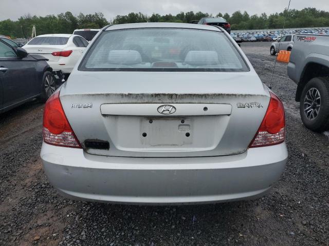 2006 Hyundai Elantra VIN KMHDN46D36U272186 COPART salvage auction — FRONT END, Nj - Cert Of Title-Salvage, sold $825 on 2026-07-28 (photo 6)