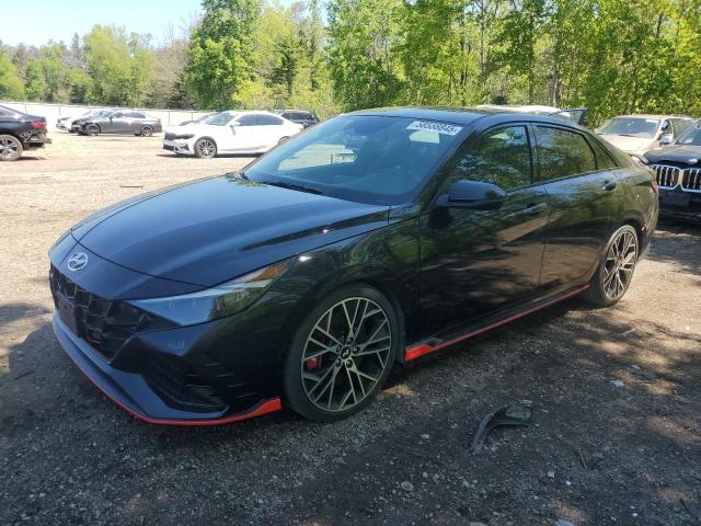 2022 Hyundai Elantra n VIN KMHLW4AK2NU001410 COPART salvage auction — VANDALISM, On - Permit No Brand - Unfit, sold $8,400 on 2026-07-03 (photo 1)