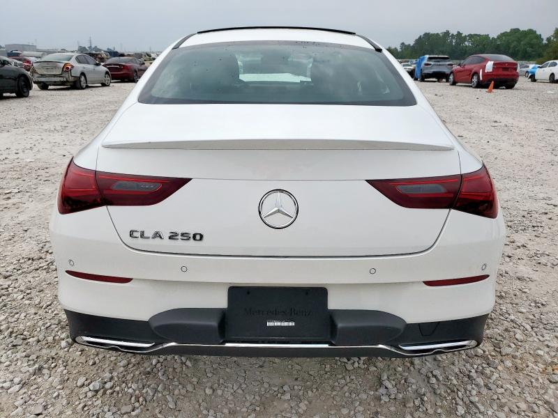 2025 Mercedes-benz Cla-class VIN W1K5J4GB0SN481638 COPART salvage auction — FRONT END, Tx - Certificate Of Title, sold $500 on 2026-07-28 (photo 6)