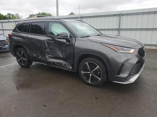 2021 Toyota Highlander VIN 5TDLZRBH2MS089017 COPART salvage auction — SIDE, Nj - Cert Of Title-Salvage, sold $9,000 on 2026-07-28 (photo 4)