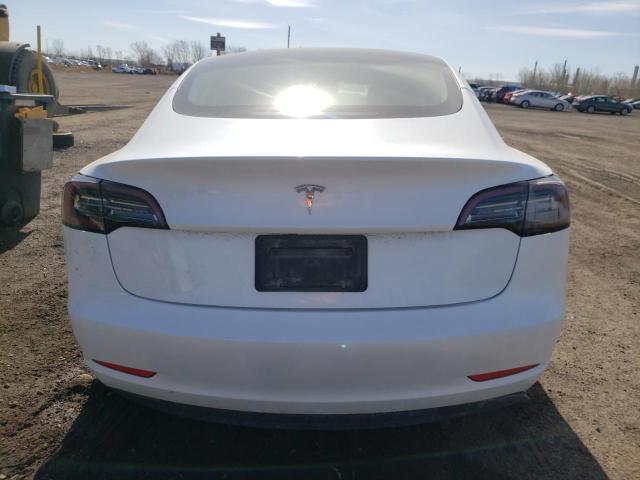 2023 Tesla Model 3 VIN 5YJ3E1EA3PF397821 COPART salvage auction — FRONT END, Qc - Gravement Accidente, sold $9,000 on 2026-07-07 (photo 6)