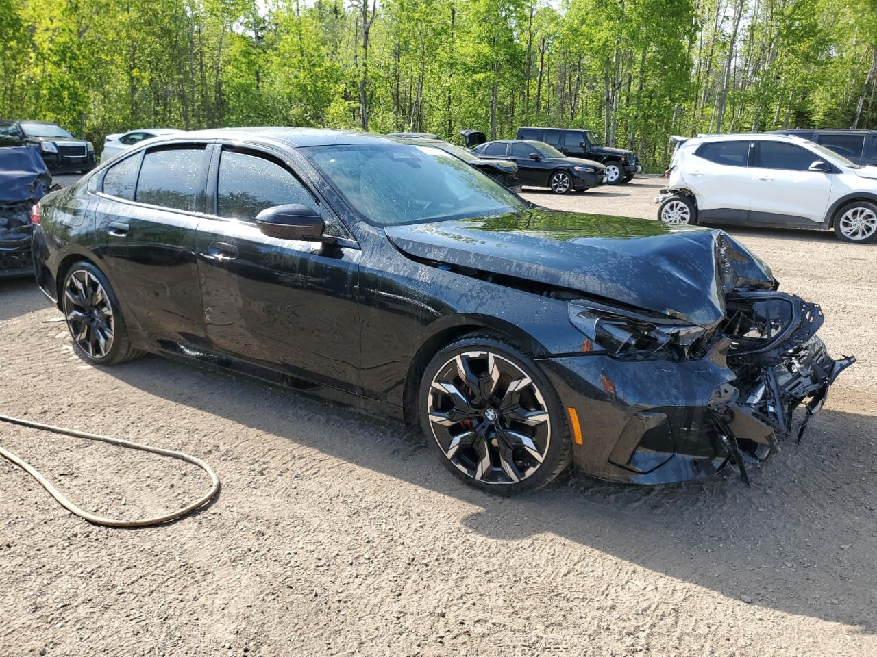 2024 BMW 5 Series VIN WBA53FJ08RCS39500 COPART salvage auction — Front End, ON - PERMIT SALVAGE, sold $44,000 on 2025-09-18 (photo 4)
