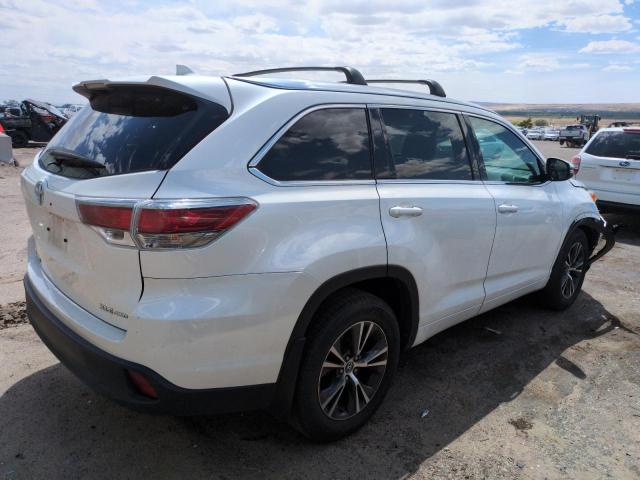 2016 Toyota Highlander VIN 5TDJKRFH3GS348995 COPART salvage auction — FRONT END, Nm - Cert Of Title-Salvage, sold $8,700 on 2026-07-13 (photo 3)