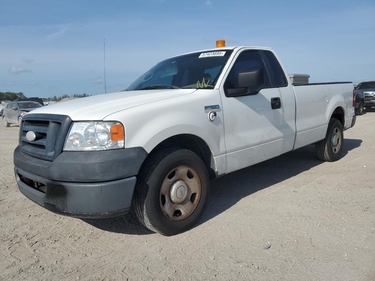 2008 Ford F-150 Lightning VIN 1FTRF12268KC11147 COPART salvage auction — Minor Dent/Scratches, FL - CERTIFICATE OF TITLE, sold $575 on 2026-02-05 (photo 1)