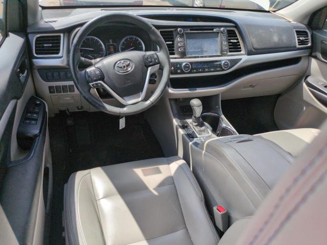 2016 Toyota Highlander VIN 5TDJKRFH3GS348995 COPART salvage auction — FRONT END, Nm - Cert Of Title-Salvage, sold $8,700 on 2026-07-13 (photo 8)
