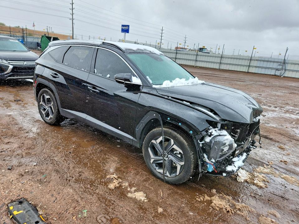 2024 Hyundai Tucson VIN KM8JFDD21RU236342 COPART salvage auction — FRONT END, Co - Salvage Title, sold $3,750 on 2026-07-27 (photo 4)