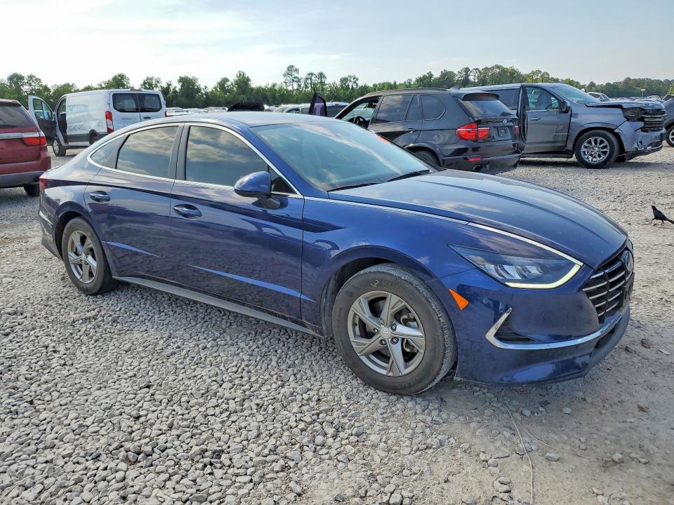 2022 Hyundai VIN 5NPEG4JA0NH135411 COPART salvage auction — REAR END, Tx - Salvage Vehicle Title, sold $4,600 on 2026-07-24 (photo 4)