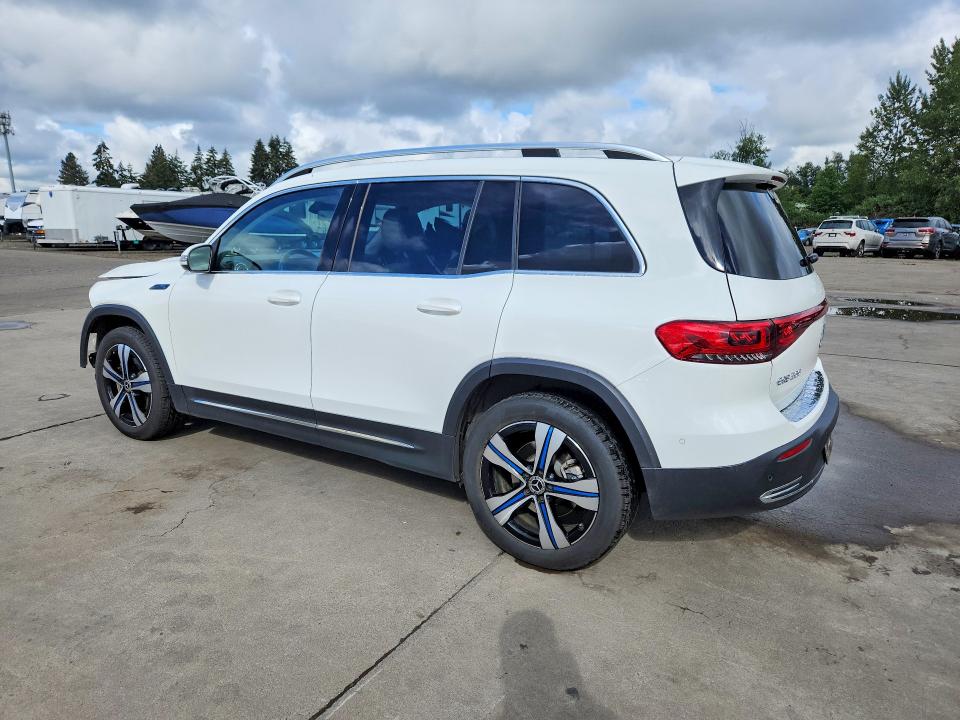 2022 Mercedes-benz Eqb VIN W1N9M0KB0NN009777 COPART salvage auction — FRONT END, Or - Salvage Title Certificate, sold $10,700 on 2026-07-13 (photo 2)