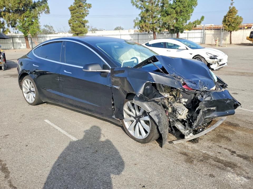 2018 Tesla Model 3 VIN 5YJ3E1EA0JF149310 COPART salvage auction — FRONT END, Ca - Salvage Certificate, sold $2,850 on 2026-07-30 (photo 4)