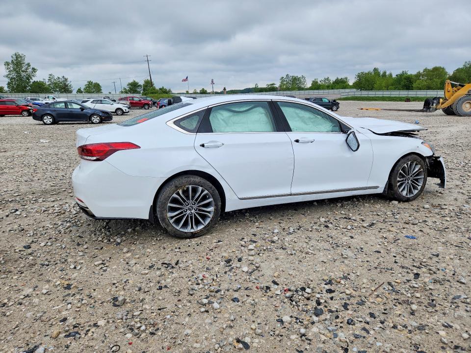 2016 Hyundai VIN KMHGN4JE2GU109317 COPART salvage auction — FRONT END, Mi - Certificate Of Title, sold $200 on 2026-07-23 (photo 3)