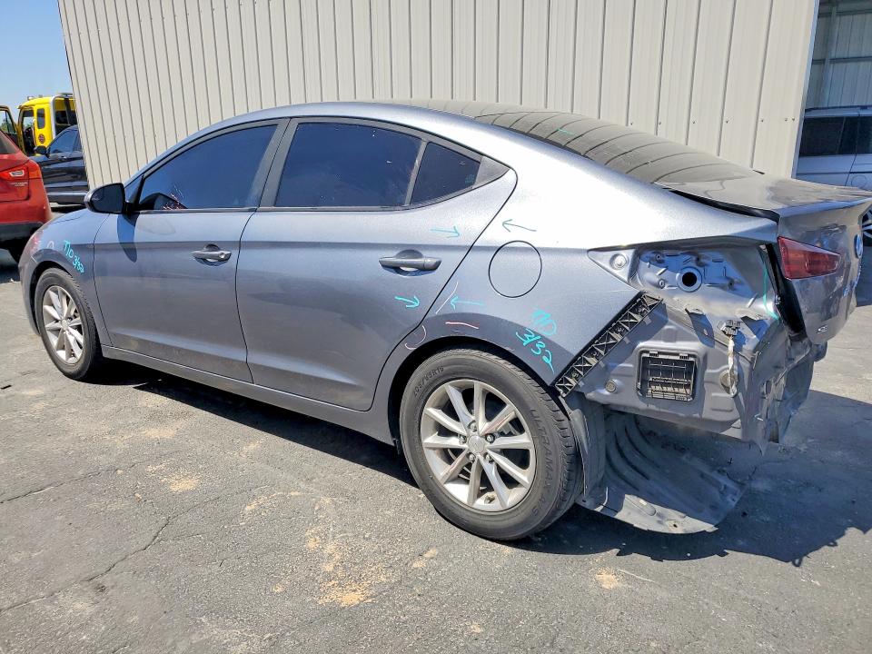 2019 Hyundai Elantra VIN KMHD74LF8KU818877 COPART salvage auction — REAR END, Ca - Salvage Certificate, sold $2,200 on 2026-07-02 (photo 2)