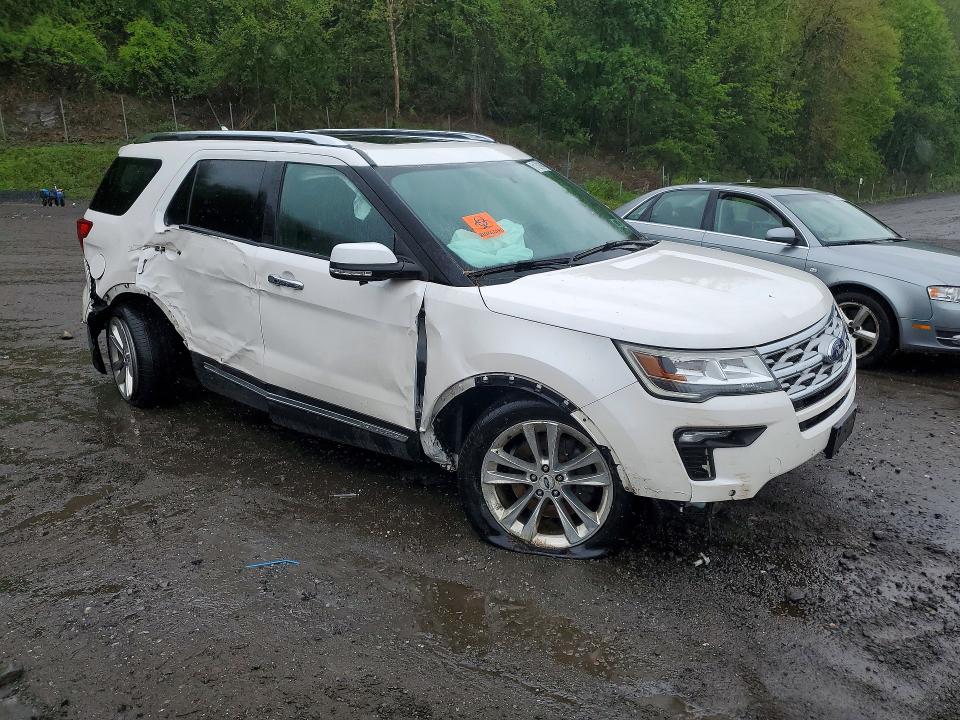 2018 Ford Explorer VIN 1FM5K8F8XJGB25524 COPART salvage auction — SIDE, Ny - Mv-907A Salvage Certificate, sold $1,200 on 2026-07-02 (photo 4)