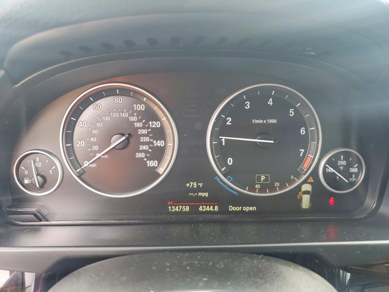 2015 BMW X5 VIN 5UXKR0C58F0K54875 COPART salvage auction — REAR END, Sc - Cert Of Title-Salvage, sold $4,350 on 2026-07-27 (photo 9)
