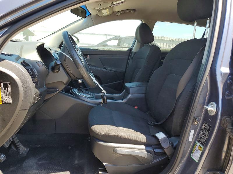 2011 Kia Sportage VIN KNDPB3A24B7023379 COPART salvage auction — FRONT END, Va - Cert Of Title - Salvage, sold $1,450 on 2026-07-08 (photo 7)