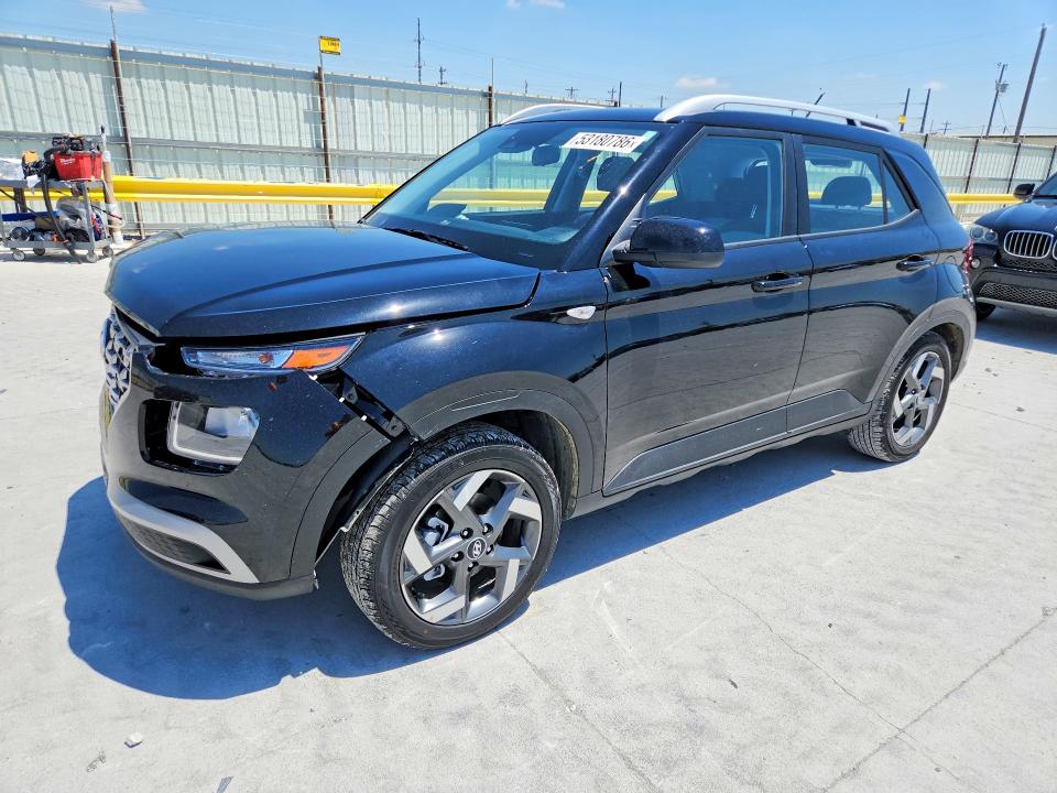 2026 Hyundai Venue VIN KMHRC8A36TU460990 COPART salvage auction — FRONT END, Tx - Salvage Vehicle Title, sold $5,000 on 2026-07-10 (photo 1)