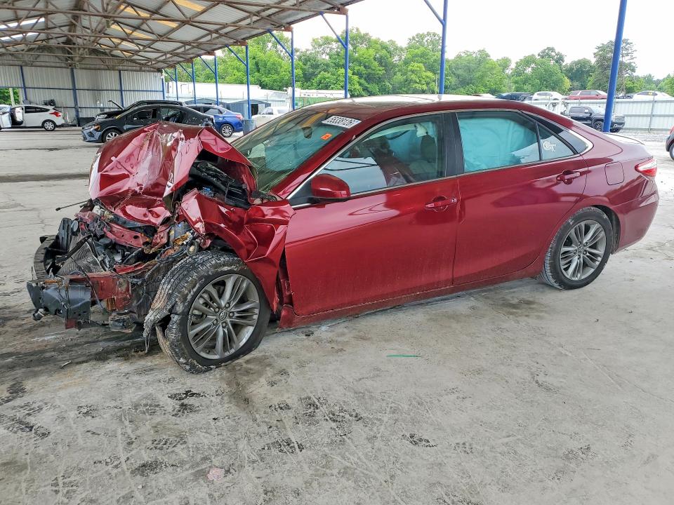 2016 Toyota VIN 4T1BF1FK5GU510686 COPART salvage auction — FRONT END, GA - CERT OF TITLE-SALVAGE, sold $700 on 2026-07-02 (photo 1)