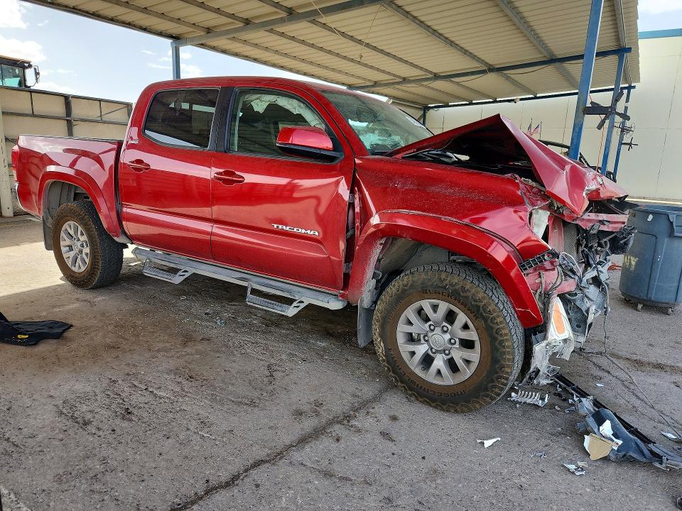 2017 Toyota Tacoma VIN 5TFAZ5CN1HX036829 COPART salvage auction — FRONT END, Tx - Salvage Vehicle Title, sold $6,000 on 2026-07-31 (photo 4)
