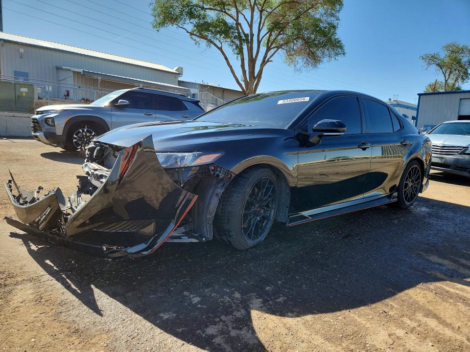 2023 Toyota Camry VIN 4T1KZ1AK6PU072596 COPART salvage auction — FRONT END, Nm - Cert Of Title-Salvage, sold $11,000 on 2026-07-09 (photo 1)
