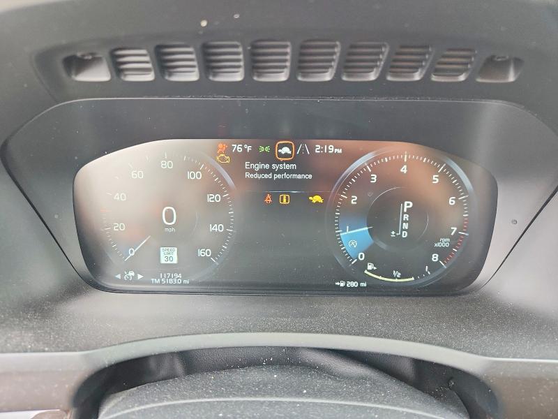2016 Volvo Xc90 VIN YV4A22PK8G1043987 COPART salvage auction — SIDE, Il - Salvage Certificate, sold $7,700 on 2026-07-06 (photo 9)