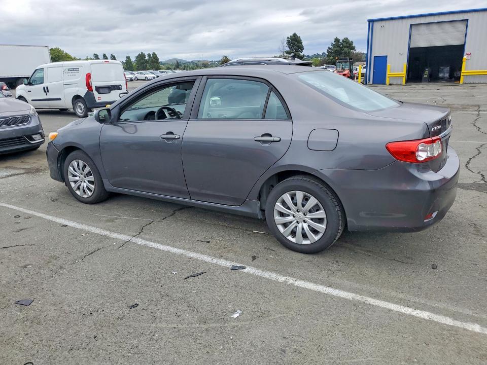 2012 Toyota Corolla VIN 5YFBU4EE3CP046084 COPART salvage auction — FRONT END, CA - SALVAGE CERTIFICATE, sold $1,650 on 2026-07-10 (photo 2)