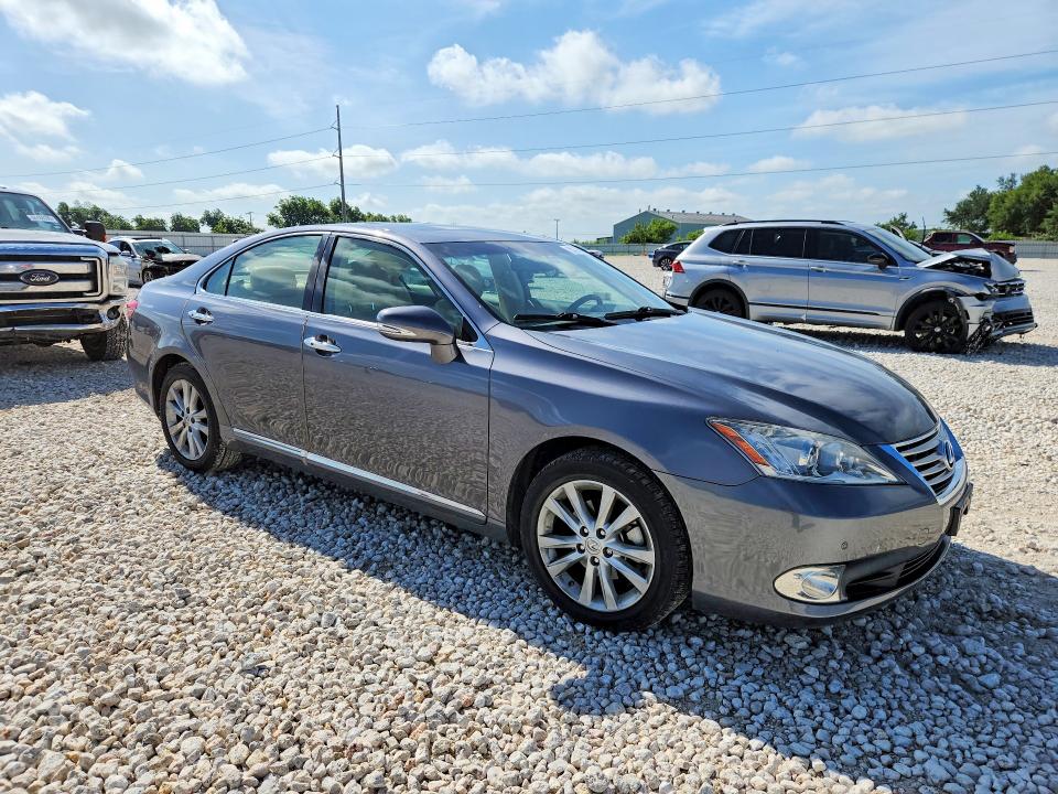 2012 Lexus ES VIN JTHBK1EG1C2486808 COPART salvage auction — SIDE, Tx - Salvage Vehicle Title, sold $3,900 on 2026-07-09 (photo 4)