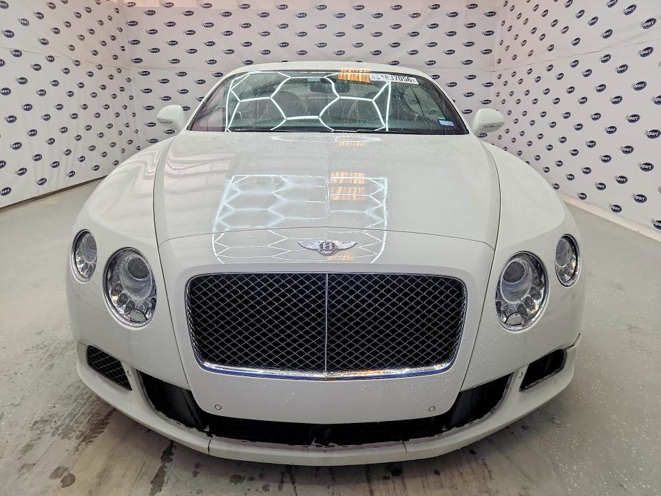 2014 Bentley Continental VIN SCBFC7ZA6EC087255 COPART salvage auction — FRONT END, TX - CERTIFICATE OF TITLE (P), sold $20,200 on 2026-07-31 (photo 5)