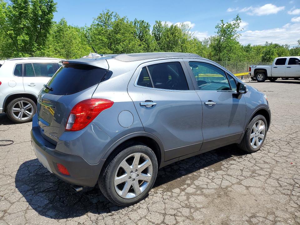 2014 Buick Encore VIN KL4CJCSB3EB635150 COPART salvage auction — MINOR DENT/SCRATCHES, Mi - Certificate Of Title, sold $1,450 on 2026-07-02 (photo 3)
