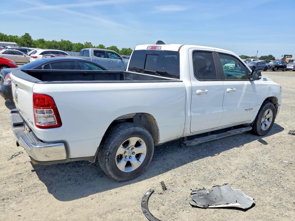 2019 Ram 1500 VIN 1C6SRFBT5KN656037 COPART salvage auction — WATER/FLOOD, Ca - Salvage Certificate, sold $5,600 on 2026-08-04 (photo 3)