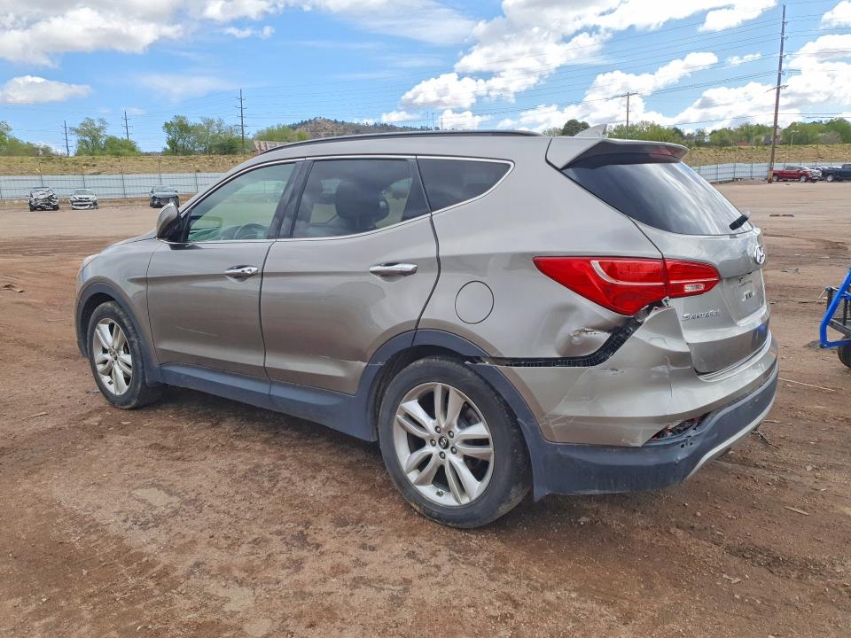 2014 Hyundai VIN 5XYZW3LA6EG132144 COPART salvage auction — REAR END, Co - Salvage Title, sold $1,800 on 2026-07-27 (photo 2)