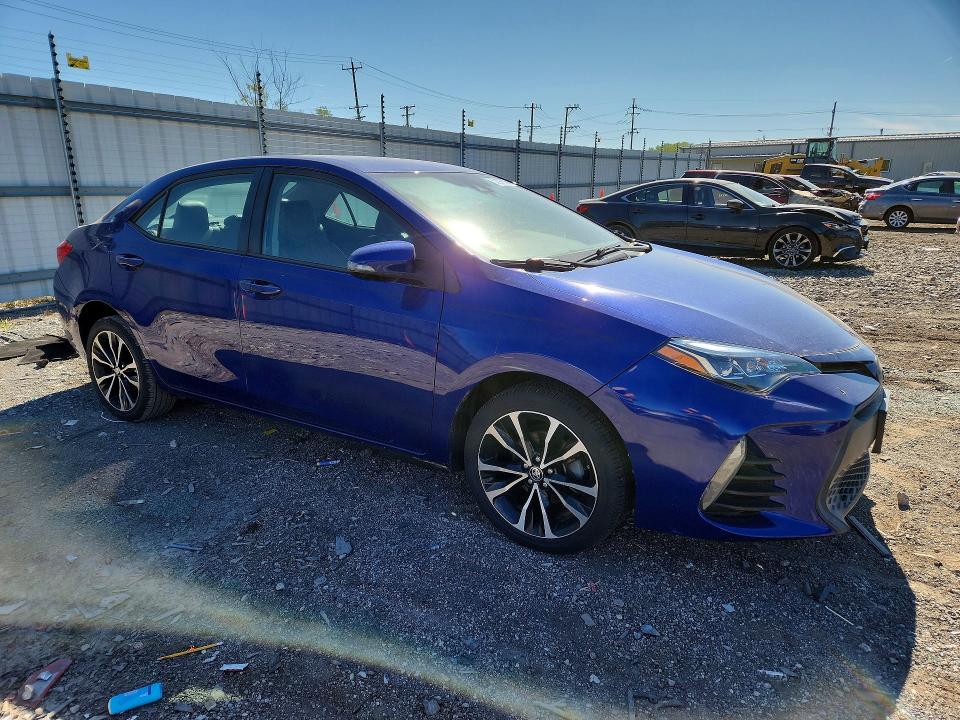 2018 Toyota Corolla VIN 5YFBURHE0JP816618 COPART salvage auction — HAIL, Il - Salvage Certificate, sold $7,200 on 2026-07-15 (photo 4)