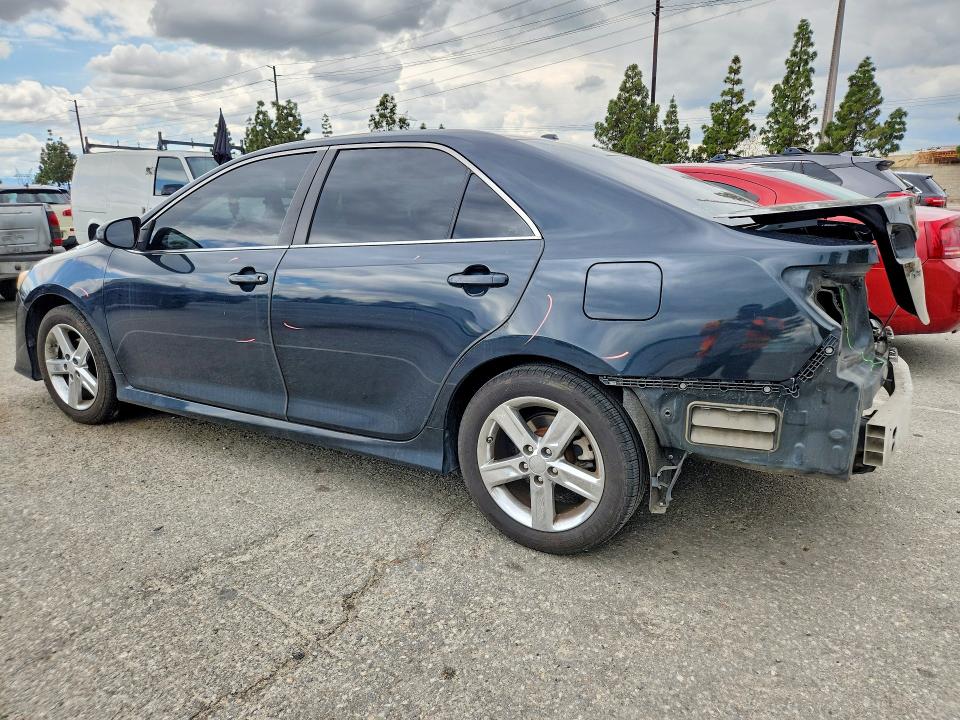 2012 Toyota VIN 4T1BF1FK6CU507810 COPART salvage auction — REAR END, Ca - Salvage Certificate, sold $1,950 on 2026-07-02 (photo 2)