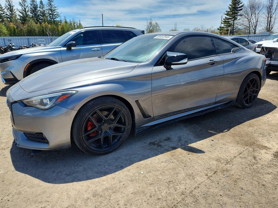 2017 Infiniti Q60 VIN JN1EV7EL5HM550904 — COPART salvage auction photo