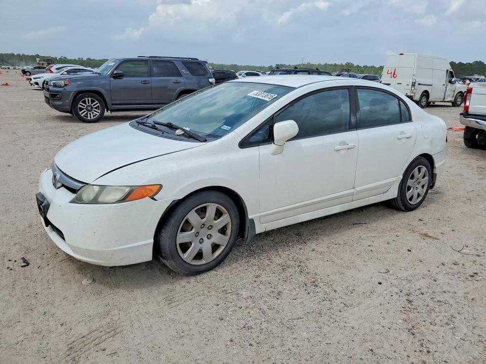 2008 Honda VIN 2HGFA16548H338767 COPART salvage auction — FRONT END, MT - CERTIFICATE OF TITLE, sold $825 on 2026-07-02 (photo 1)