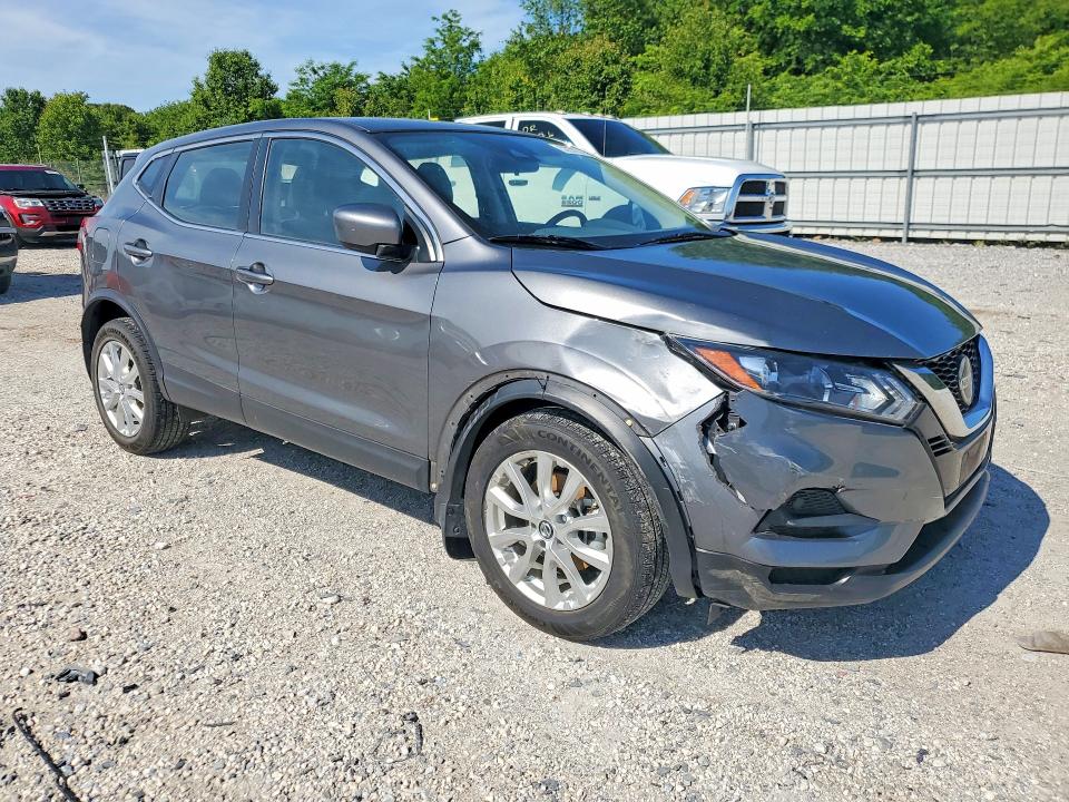 2021 Nissan Rogue VIN JN1BJ1AW9MW661918 COPART salvage auction — FRONT END, Wv - Salvage Certificate, sold $3,750 on 2026-07-08 (photo 4)